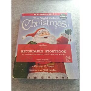 Hallmark The Night Before Christmas Recordable Storybook KOB1032 not tested